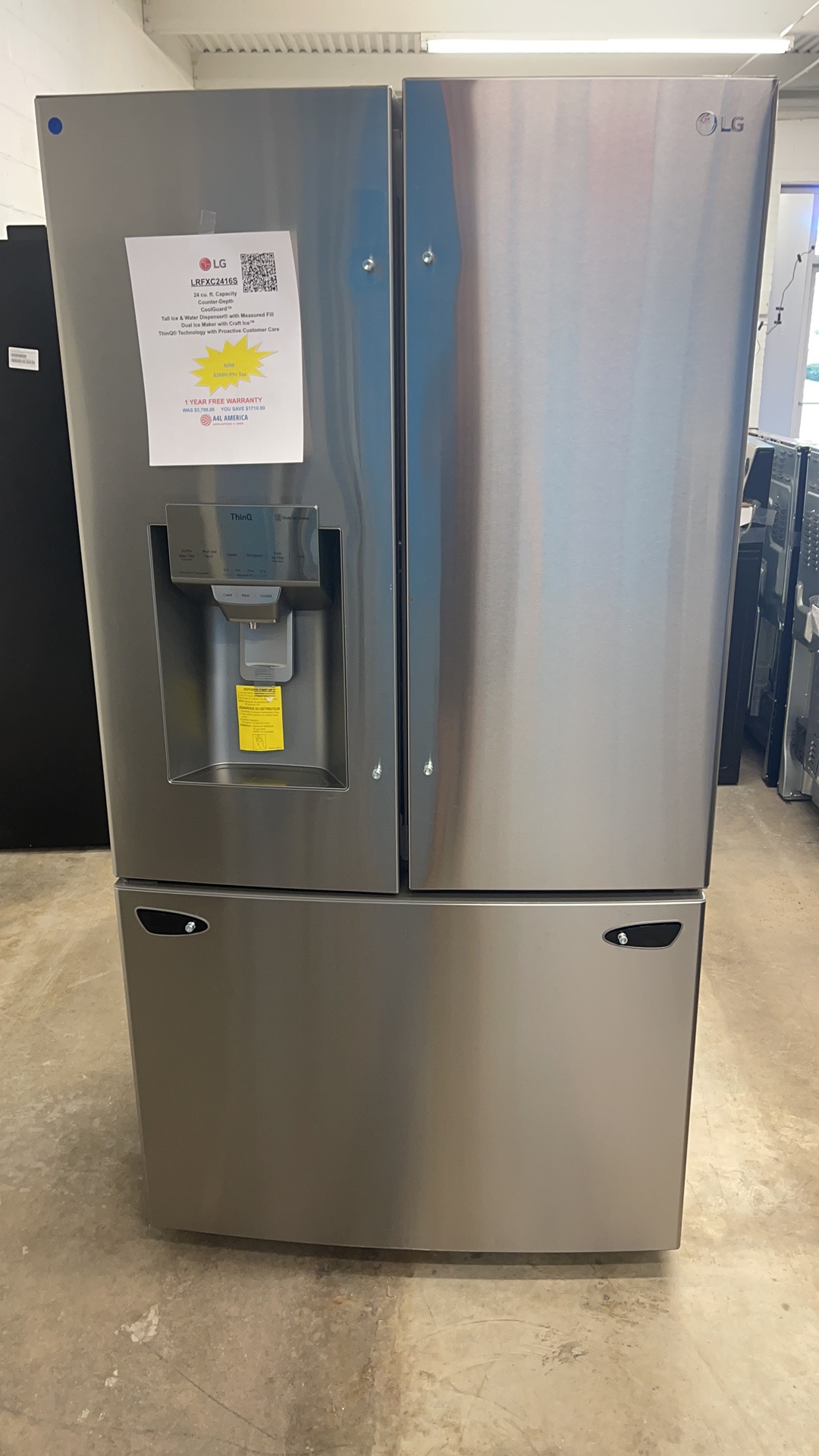 24 Refrigerator/Ice Maker