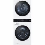 Single Unit Front Load LG WashTower™ with Center Control™ 4.5 cu. ft. Washer and 7.4 cu. ft. Electric Dryer