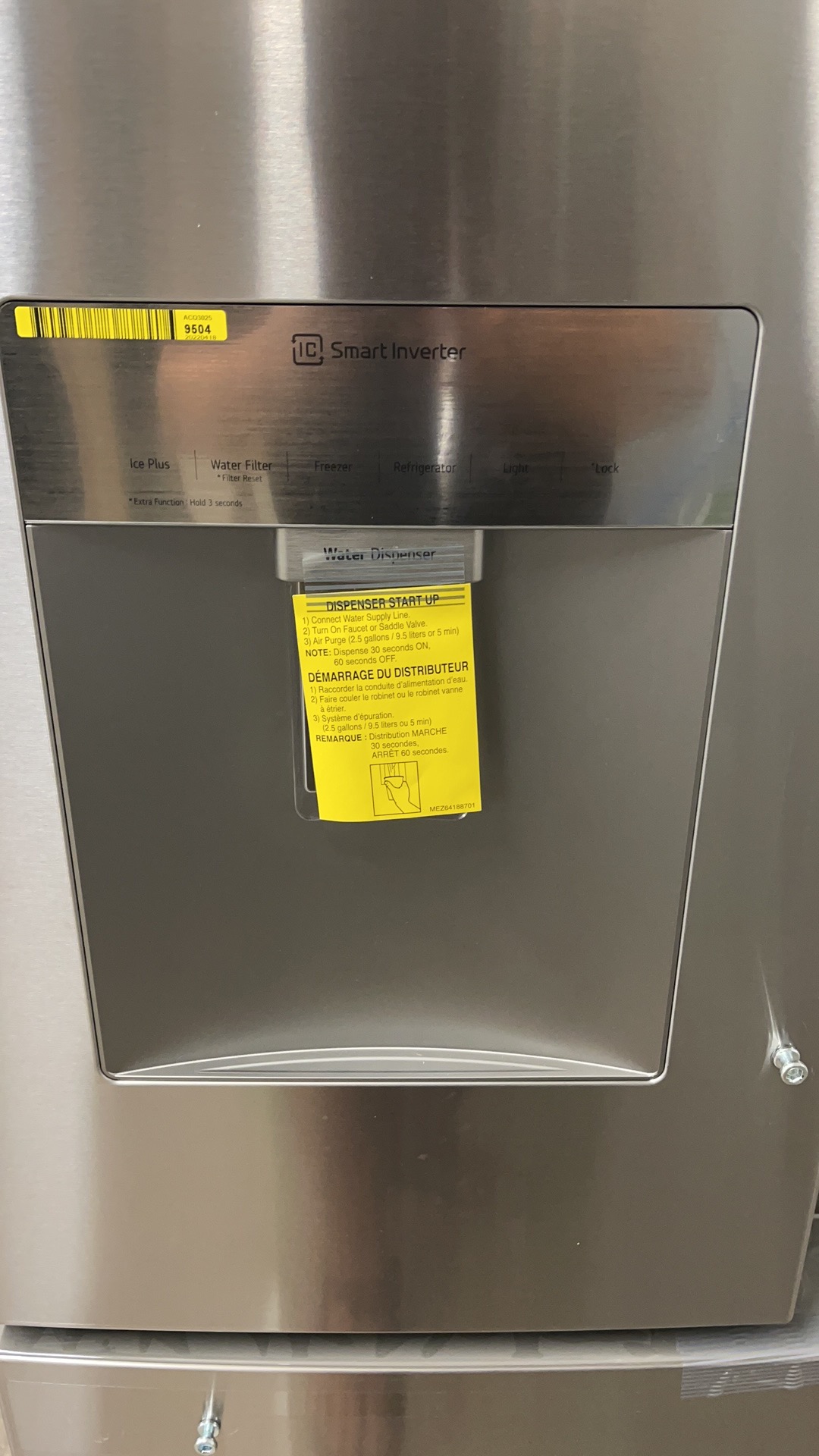 Connecting the Ice Maker and Water Supply Valve in an LG Fridge