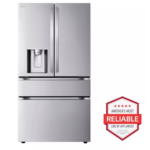 LG 29 cu. ft. SMART Standard Depth MAX French Door Refrigerator with Full Convert Drawer in PrintProof Stainless Steel